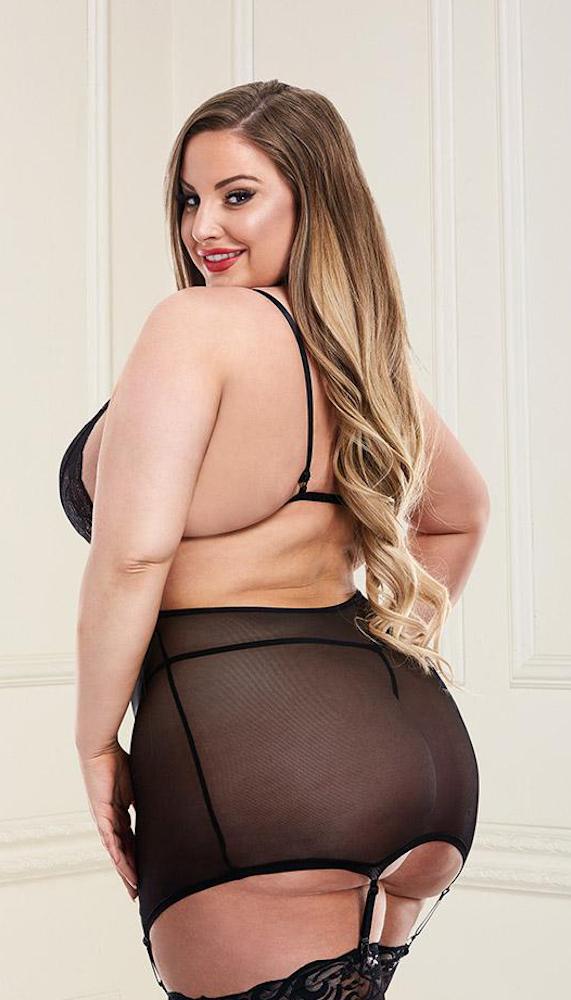 Sexy Strappy Mini Dress and G-String Set - Image 6