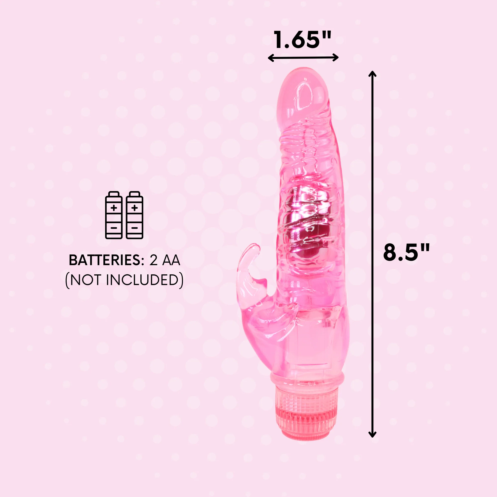 Abby's Thick Veined G-Spot Massaging Rabbit Vibe - Image 14