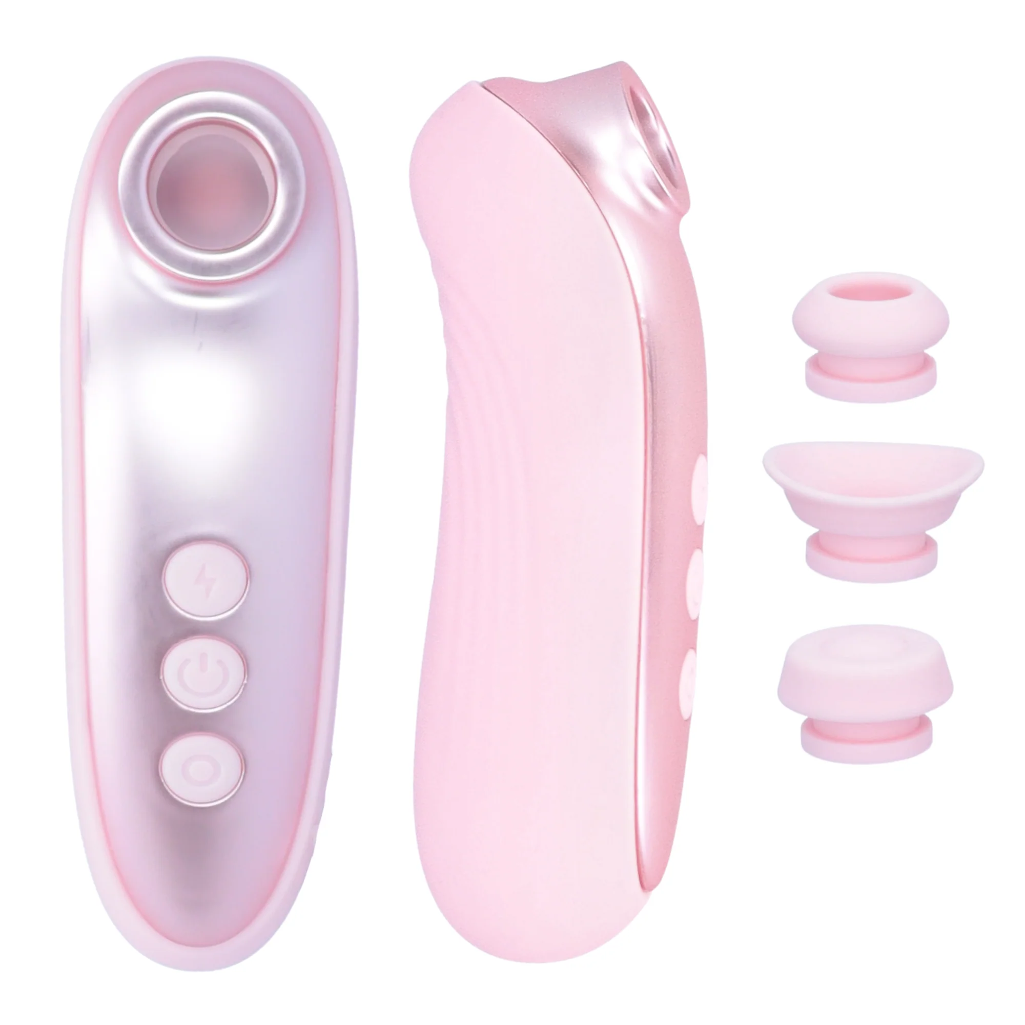 Luxury Air Pulse Toy with 3 Attachments - Mimics Oral Sex for Fast Orgasms! - Image 9