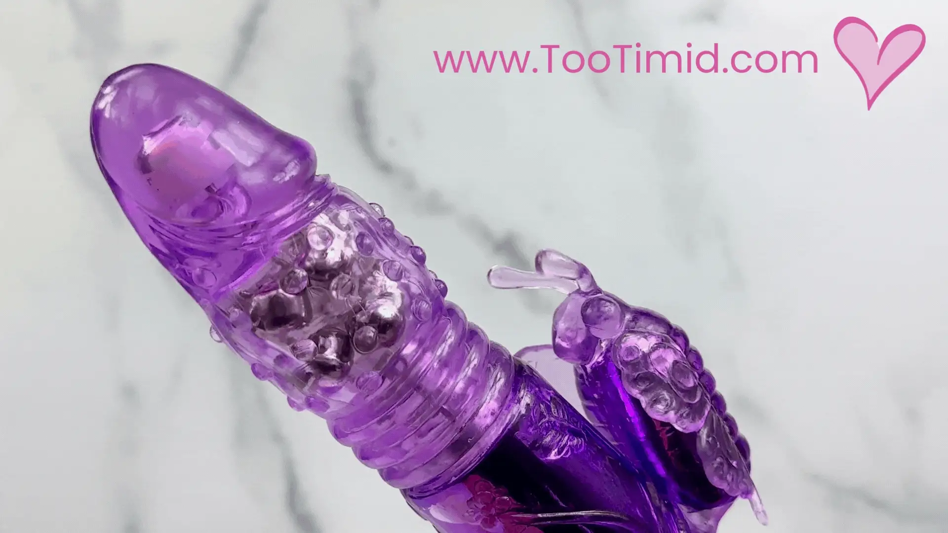 Aura Butterfly Thrusting & Rotating Dual-Action Vibrator - Image 2