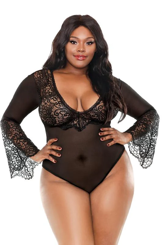 Aurora Belle Lace Bodysuit | Lace Bodysuit - Image 5