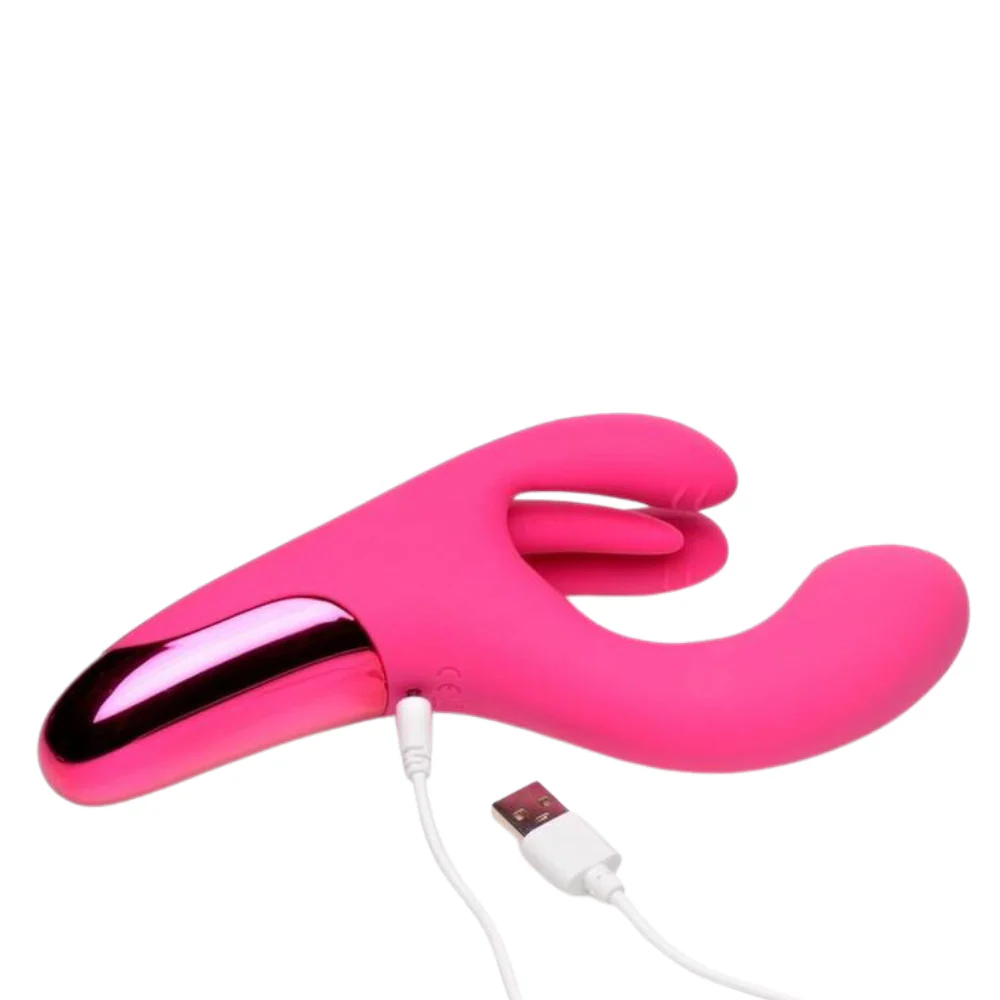Bang! Triple Rabbit Silicone Vibrator - Image 9
