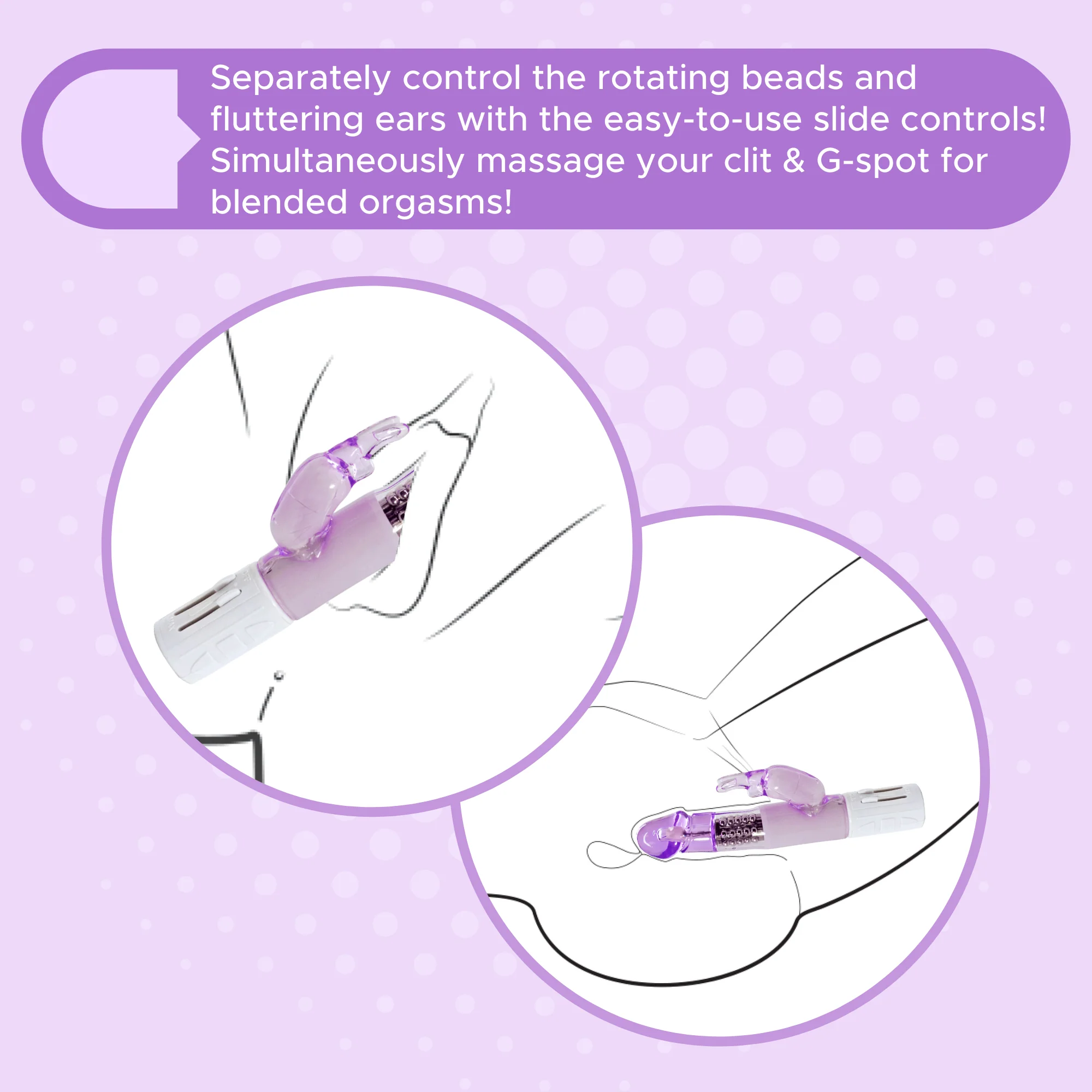 FREE Beginners Rotating G-Spot Massaging Rabbit Vibrator - Image 3