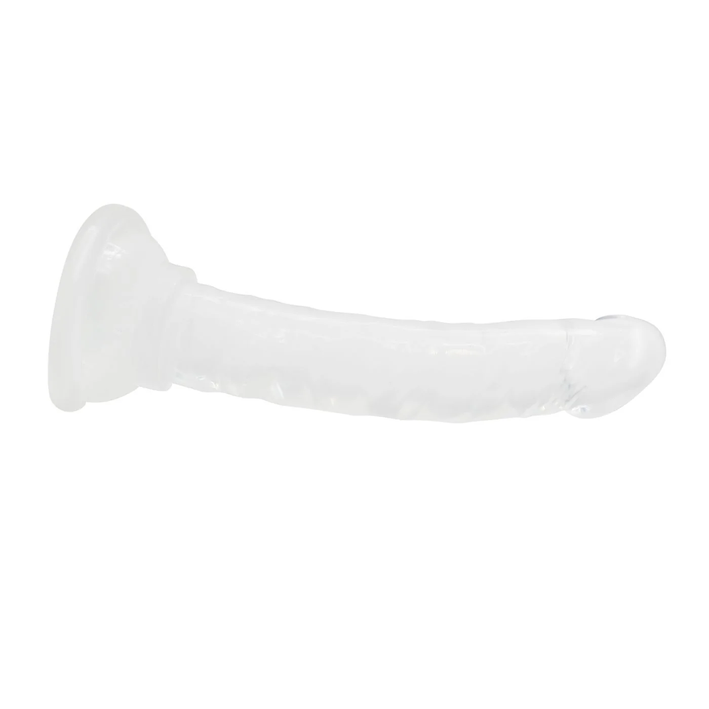 Beginner's 5 Inch Clear Jelly Dildo - Image 3