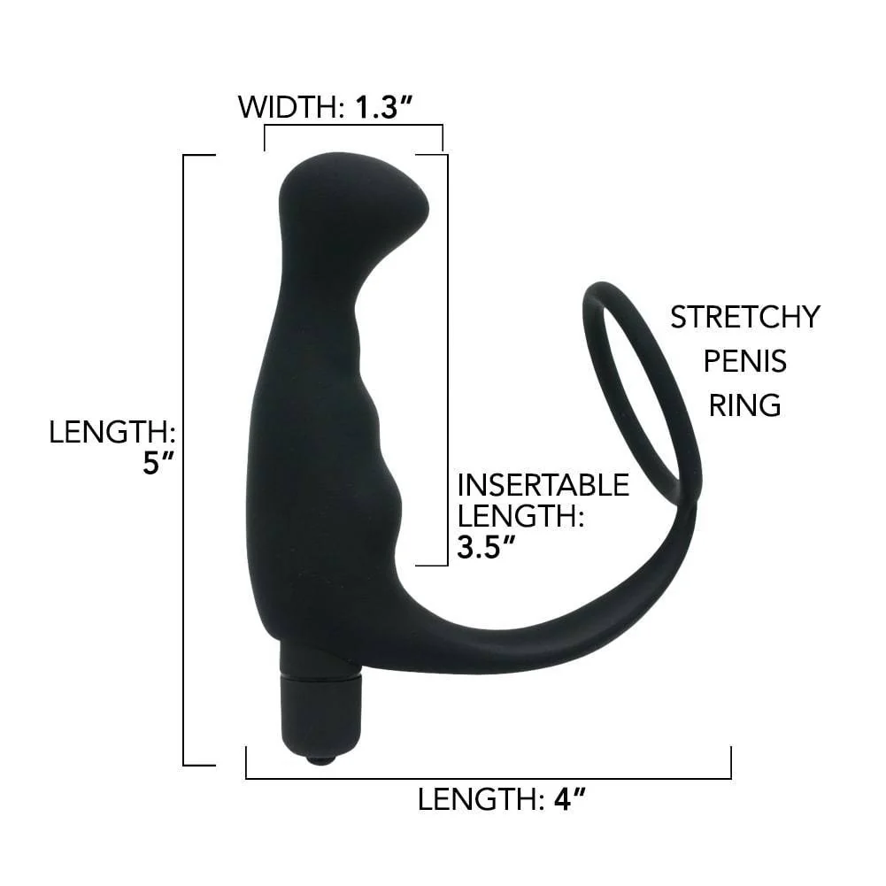 Combo Cockring & Prostate Massager - Image 8