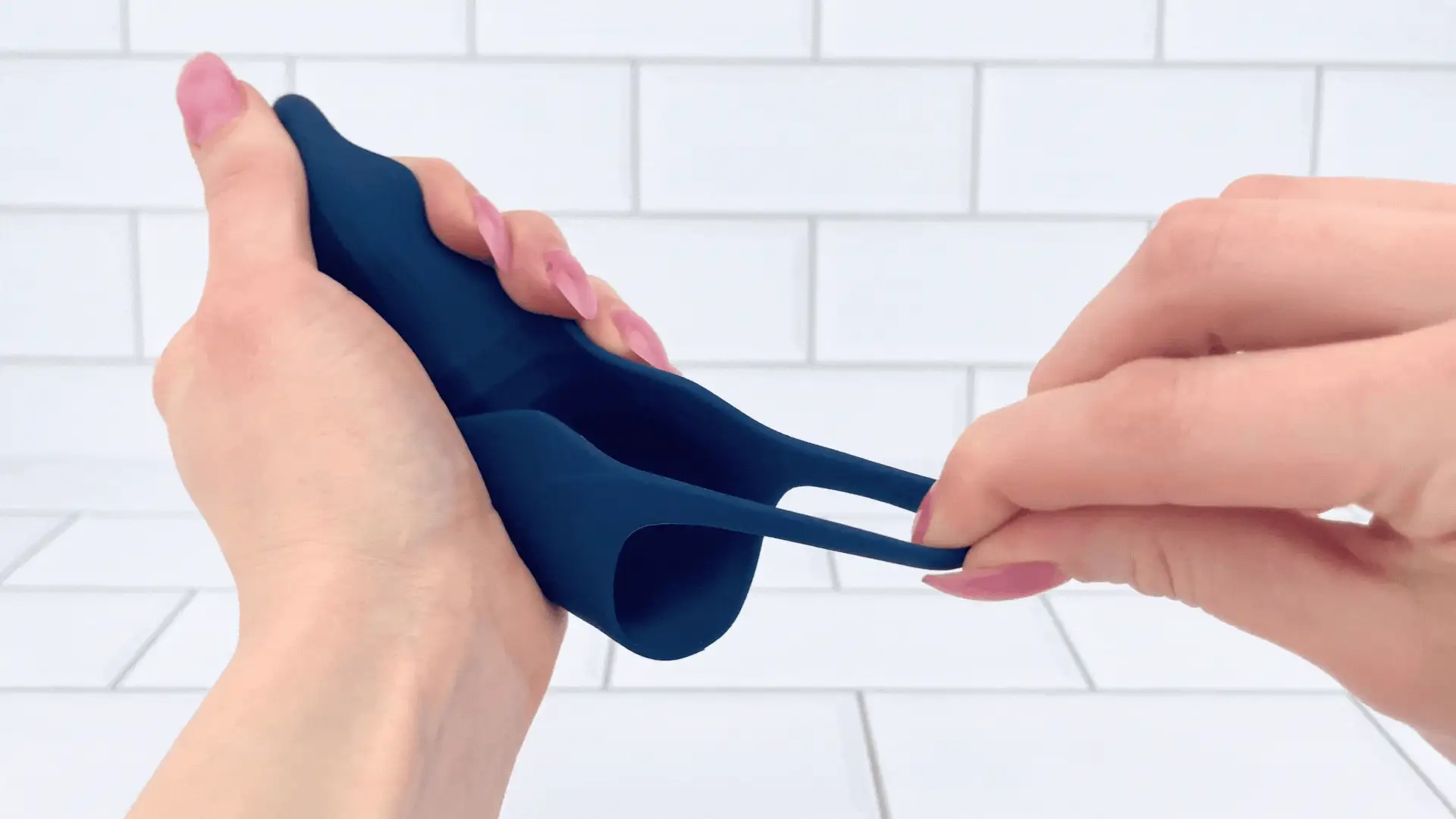 Cock Ring with Ball Cage and Anal Plug - Hugs Your Balls With Vibrations & Targets Your P-Spot! - Image 4