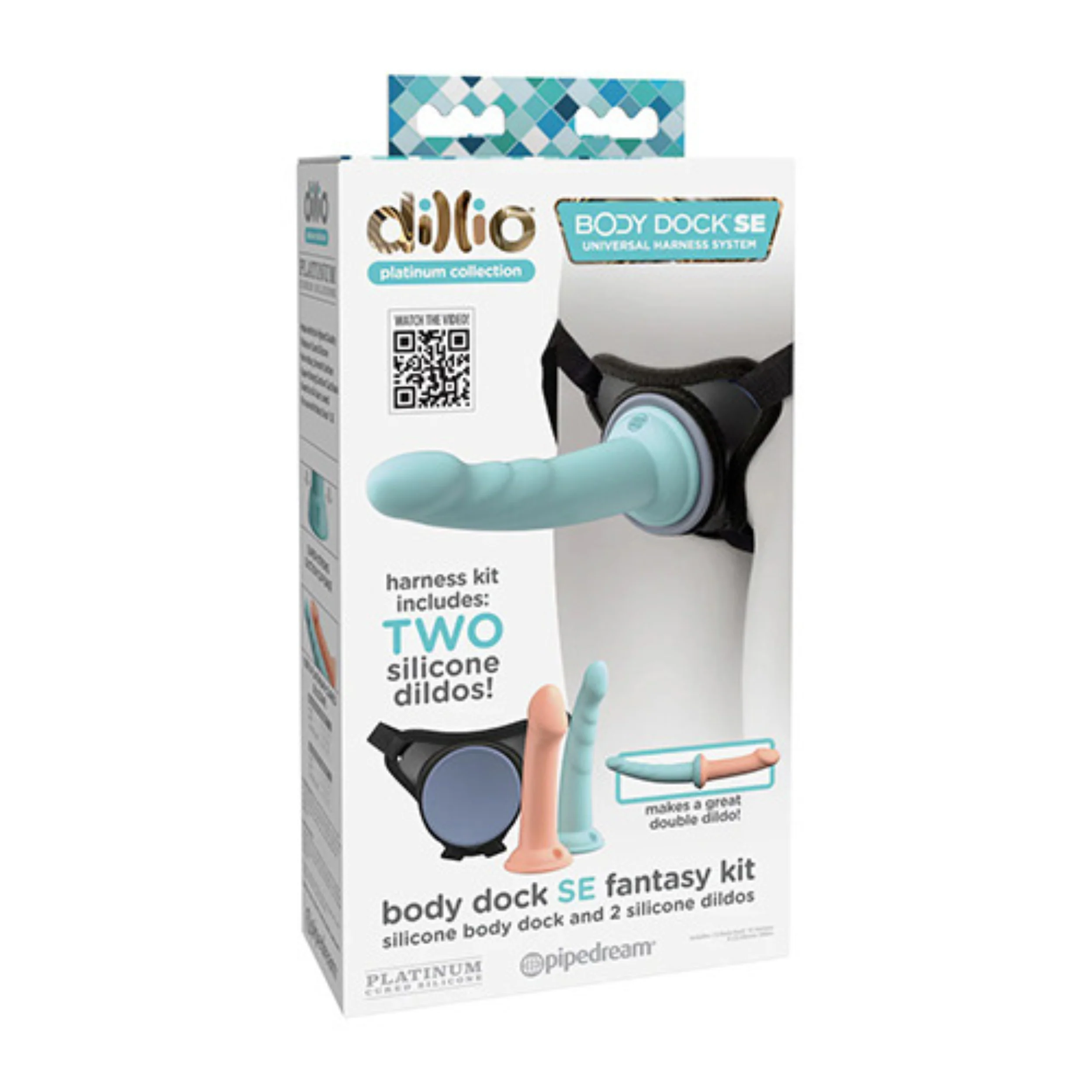 Dillio Platinum Body Dock SE Fantasy Kit- 2 Dildos! - Image 2