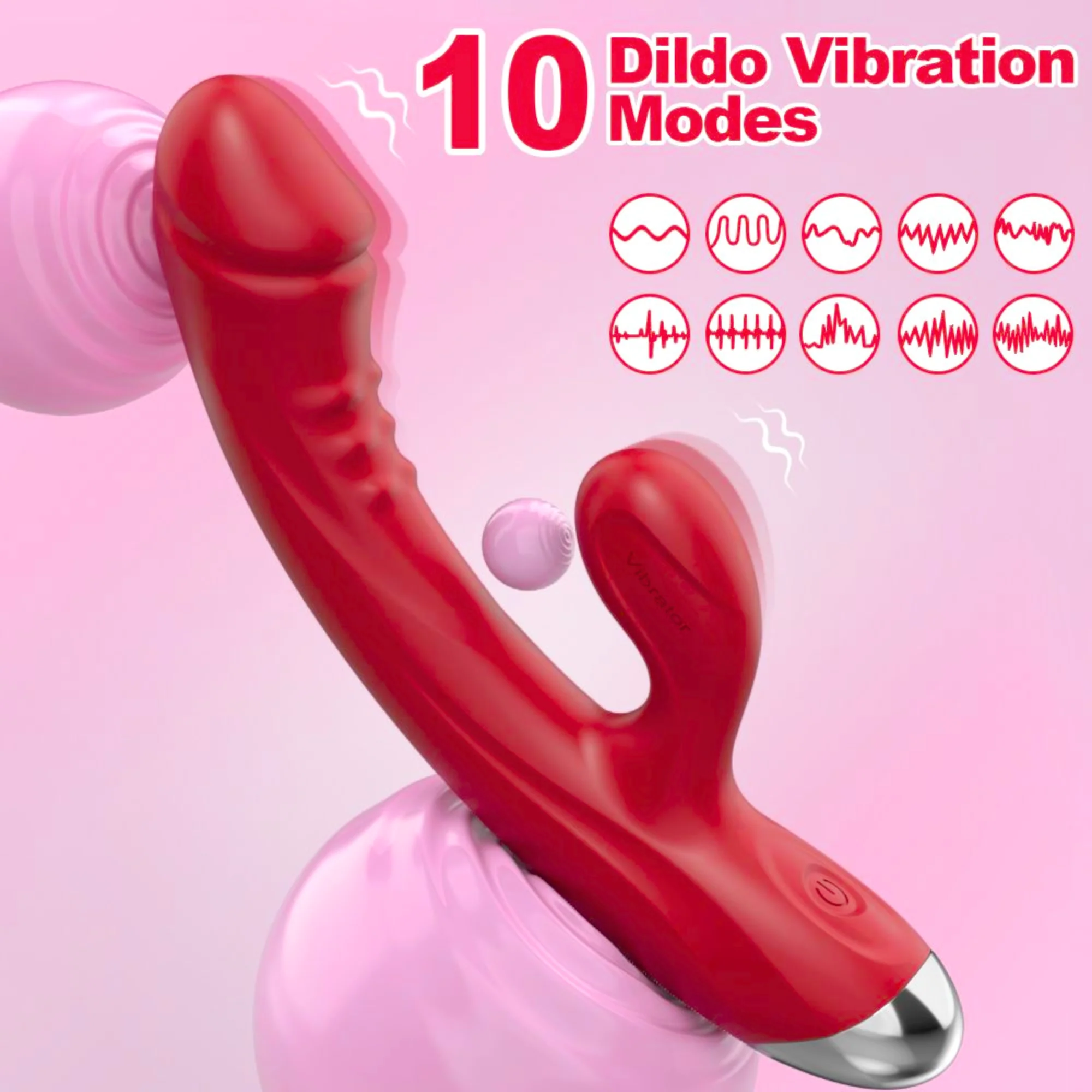 The Hop To It Rabbit Vibrator - Raised Bumps Massage Your G-Spot With Every Thrust! - Image 7