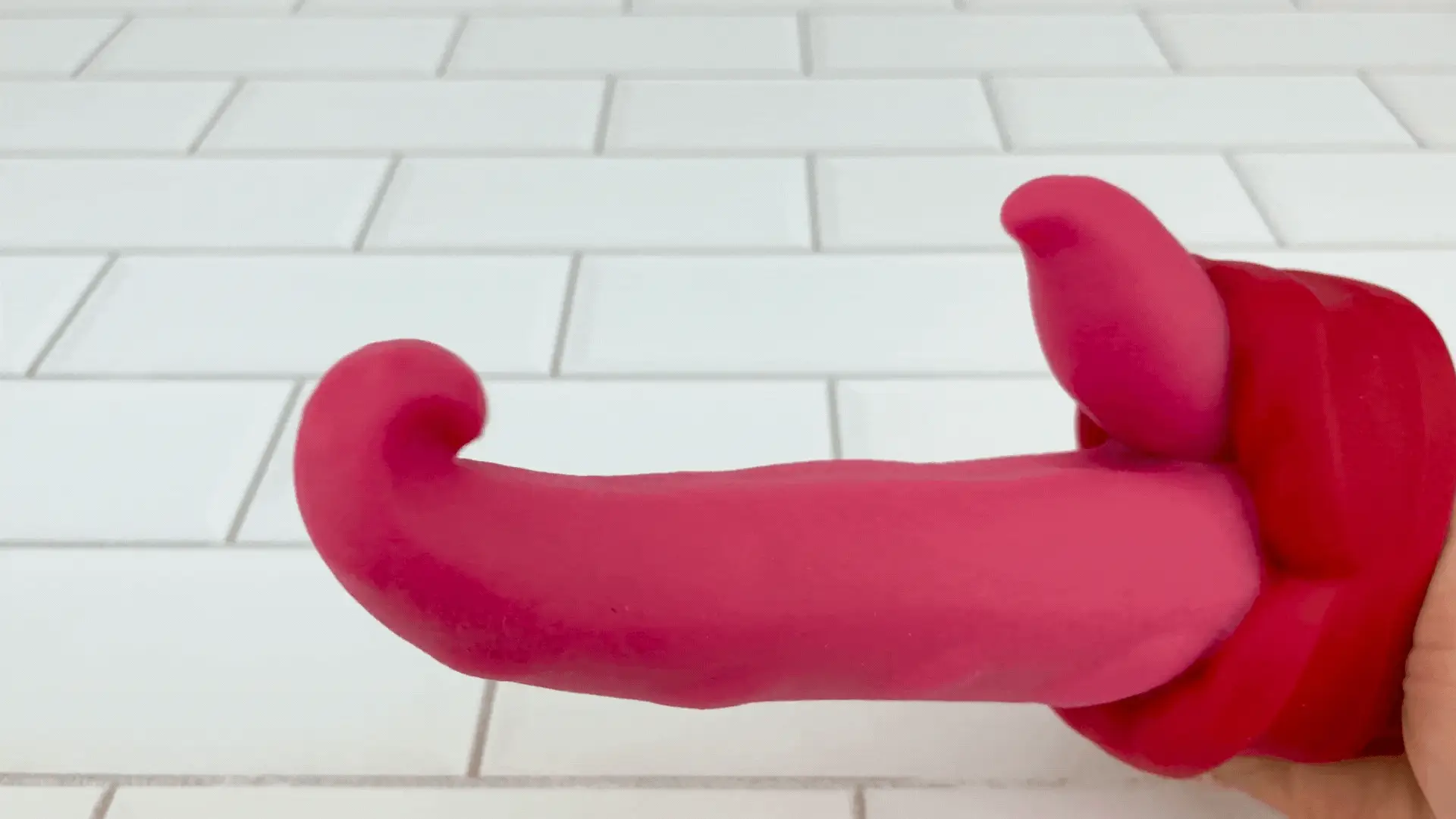 Warming Silicone Thrusting & Rotating Suction Cup Tongue with Remote - Deep, Hands-Free Penetration and Wild Oral! - Image 2