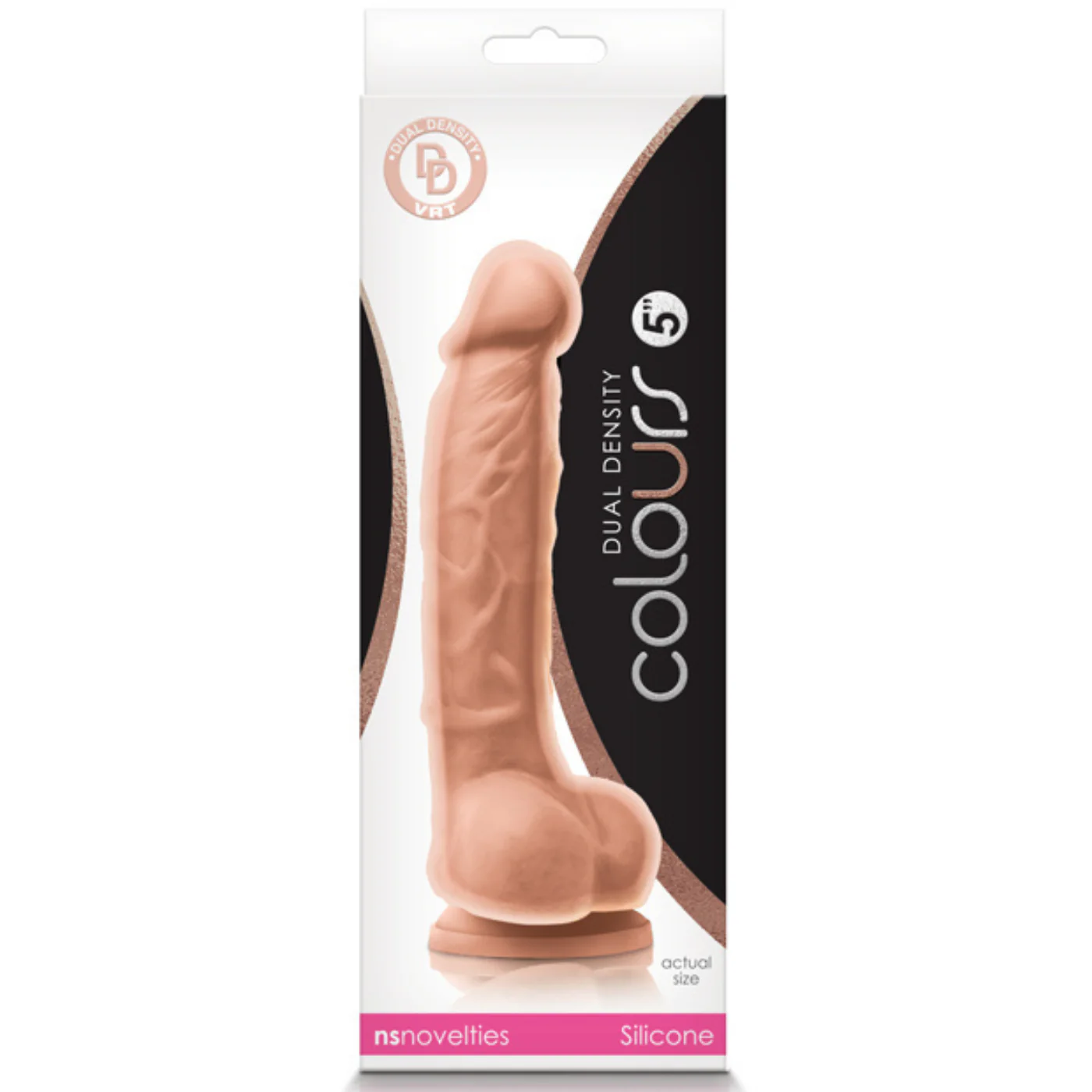 Colours Dual Density 5 Inch Silicone Dildo - Image 3