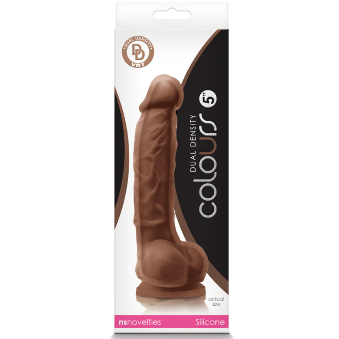 Colours Dual Density 5 Inch Silicone Dildo - Image 4