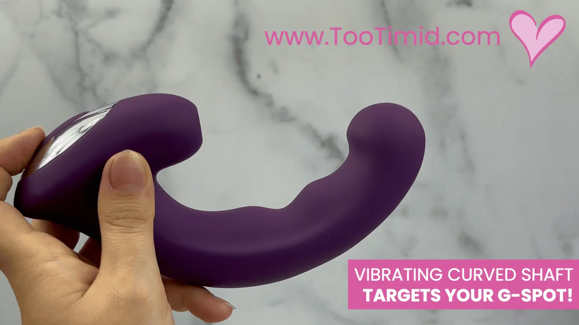 Double Love Climaxer G-Spot Vibe & Air Pulse Clit Stimulator - Image 4