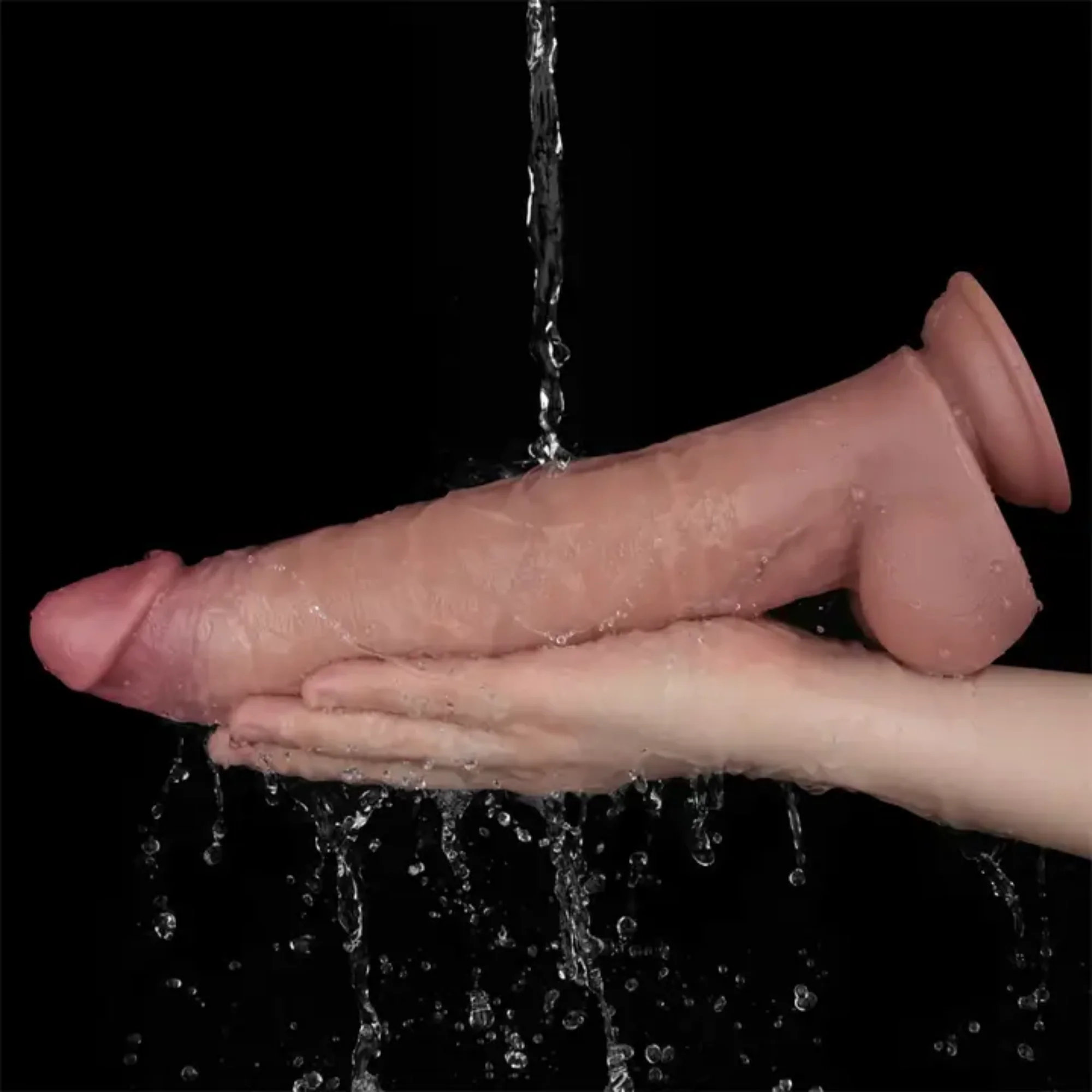 12" Vibrating Dual Density Power Cock - Experience Unmatched Realism! - Image 9