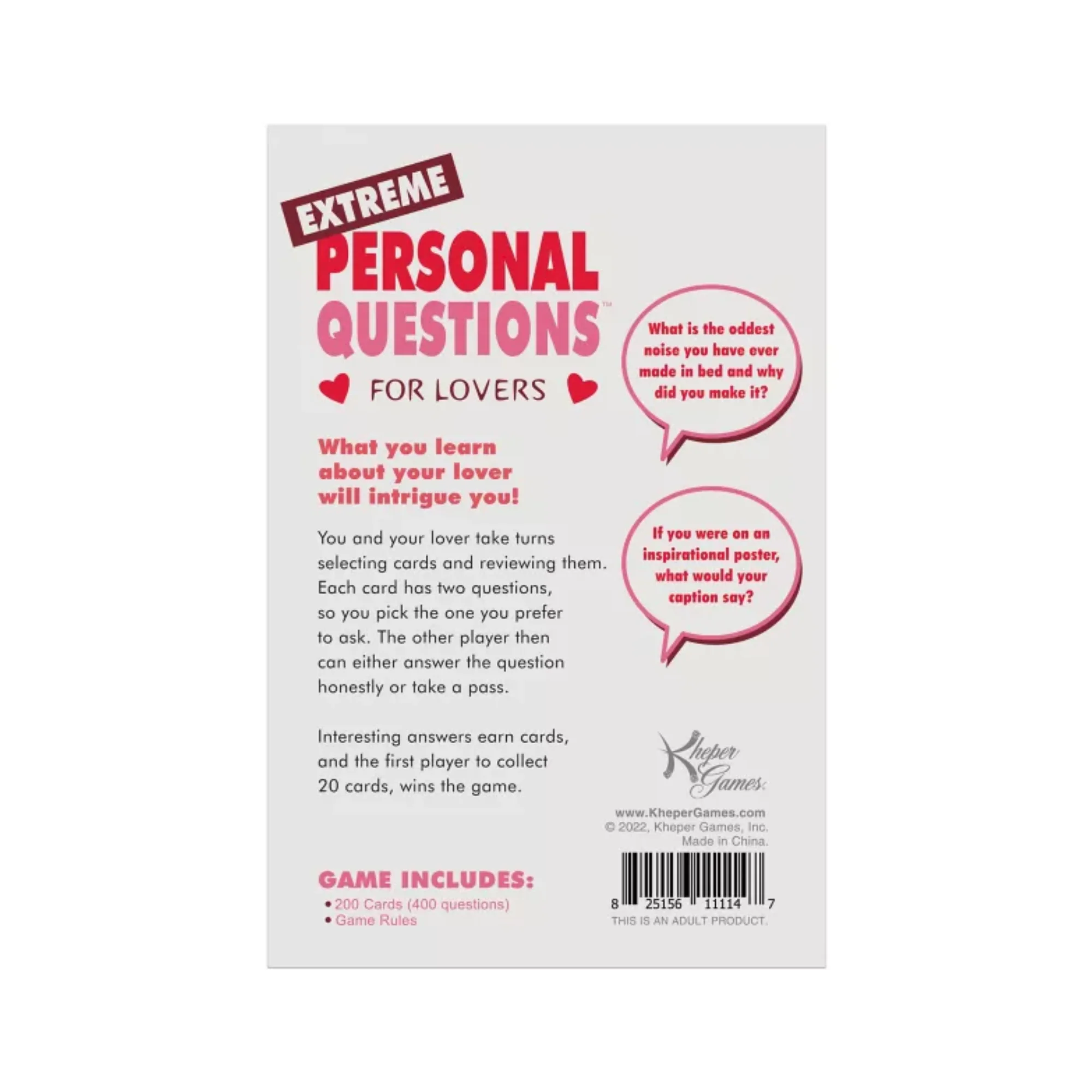 Extreme Personal Questions for Lovers Couples Game - Image 5