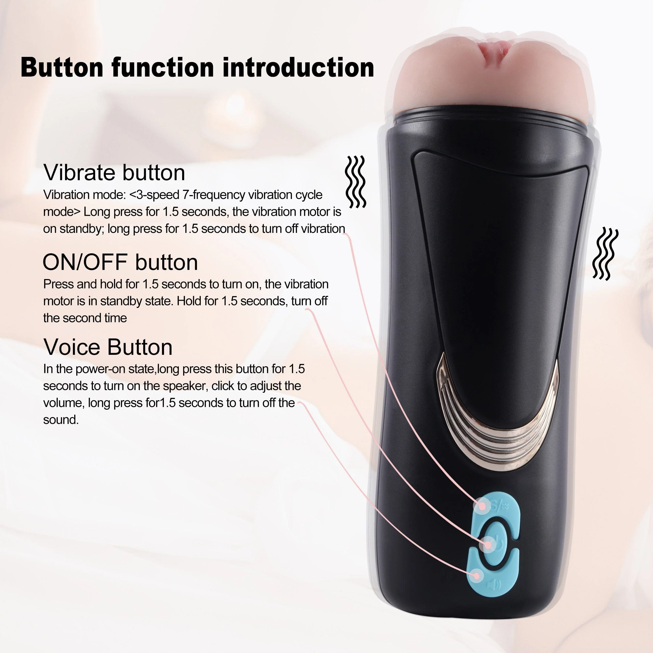 Evne Moaning Endurance Training Stroker - Image 4