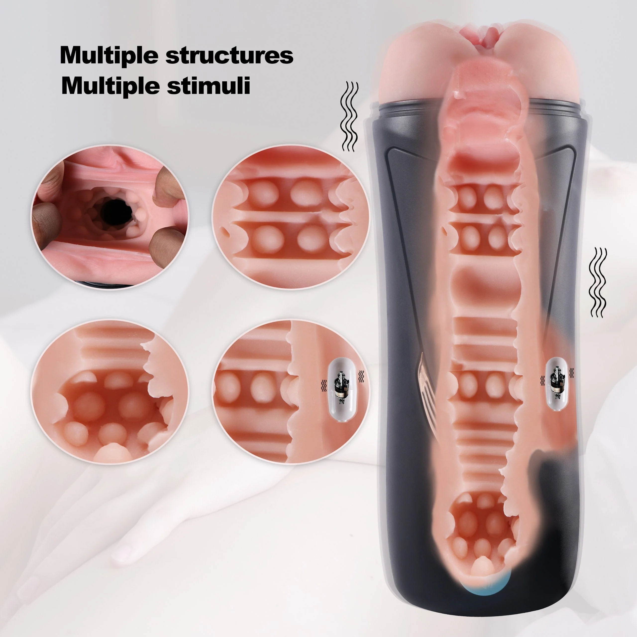 Evne Moaning Endurance Training Stroker - Image 8