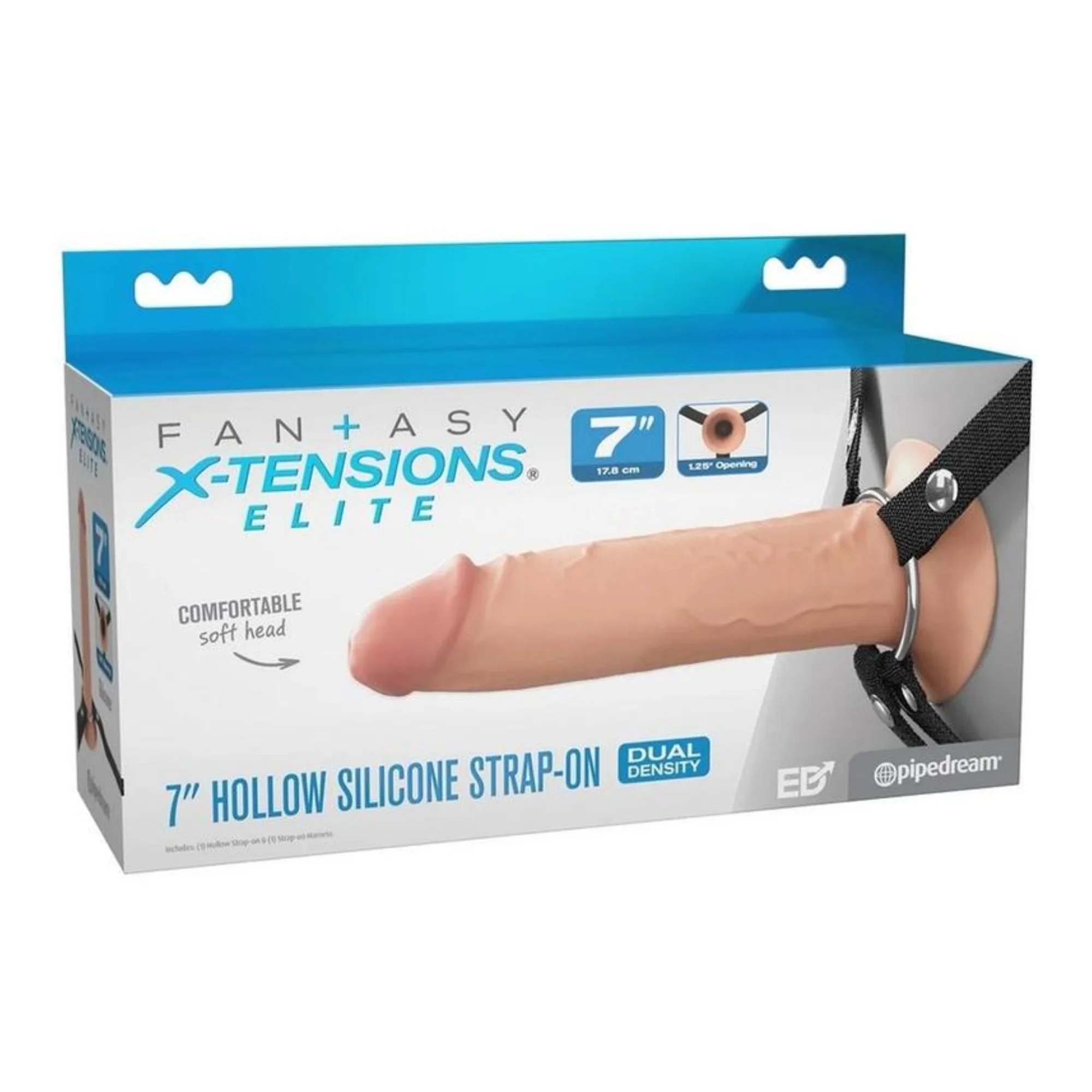 Fantasy X-Tensions Elite Dual Density Hollow Strap-on - Image 5