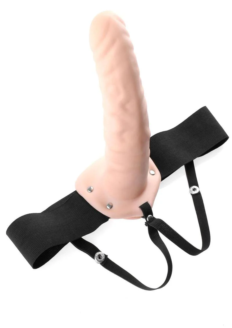 Fetish Fantasy Series 8in Hollow Strap-On Dildo and Adjustable Harness - Image 4