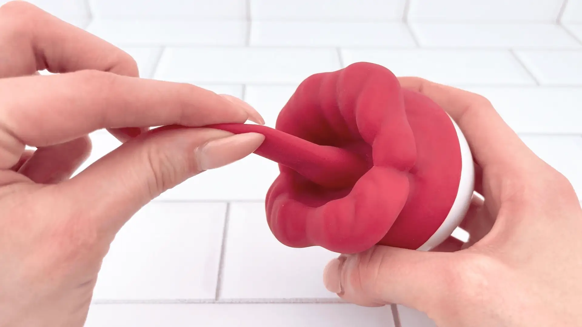 Flaming Red Lips Self-Motion Flickering Tongue Clit Stimulator - Image 6