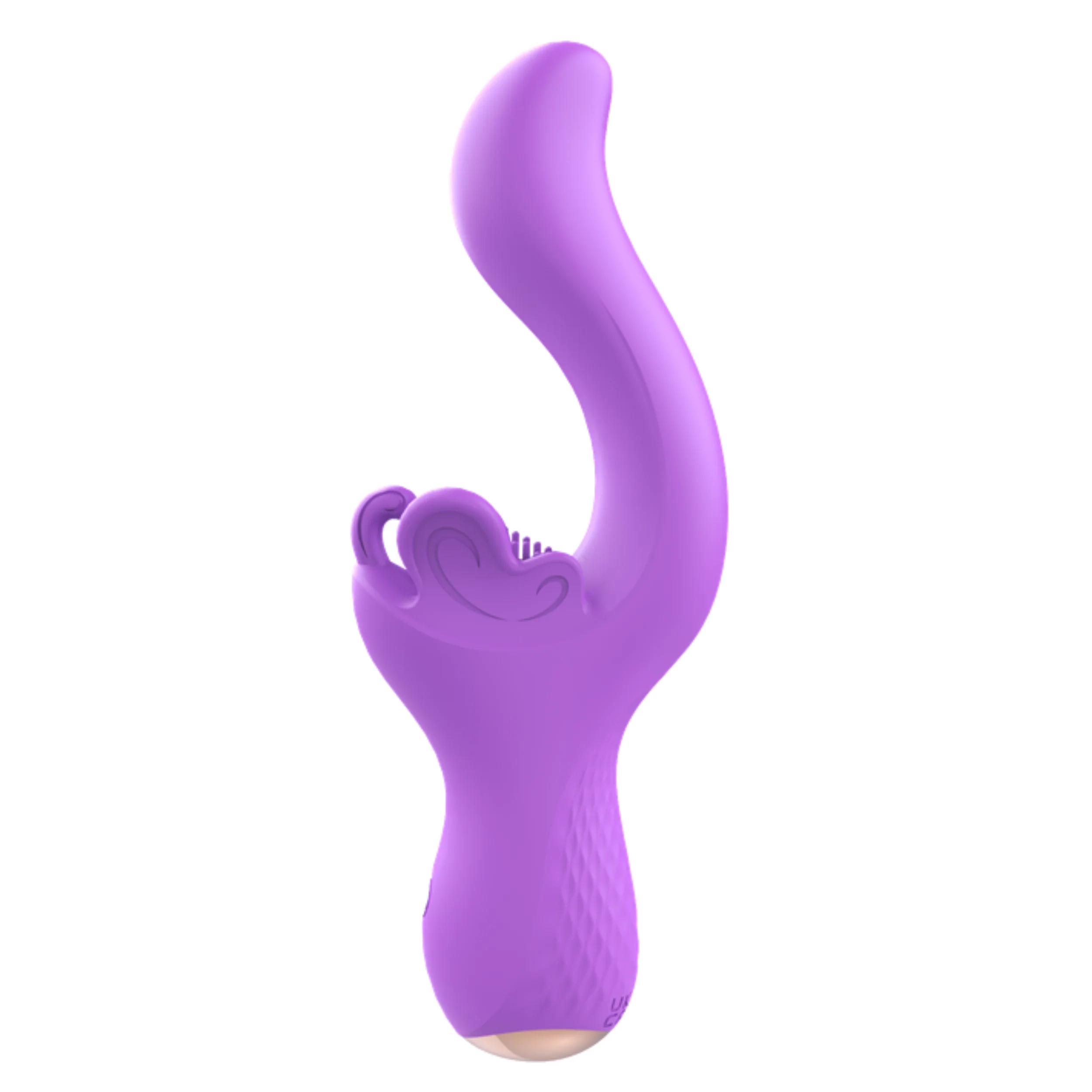 Fluttering Bliss Silicone Dual Action Butterfly Vibrator - It's Waterproof! - Image 3