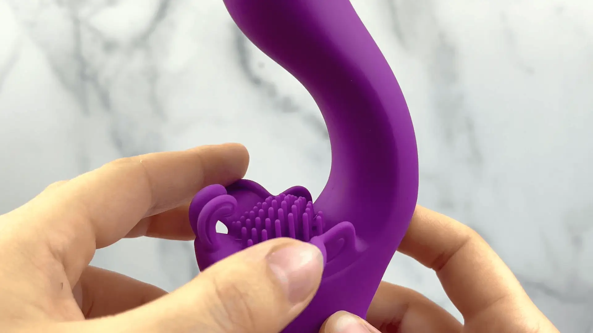 Fluttering Bliss Silicone Dual Action Butterfly Vibrator - It's Waterproof! - Image 6