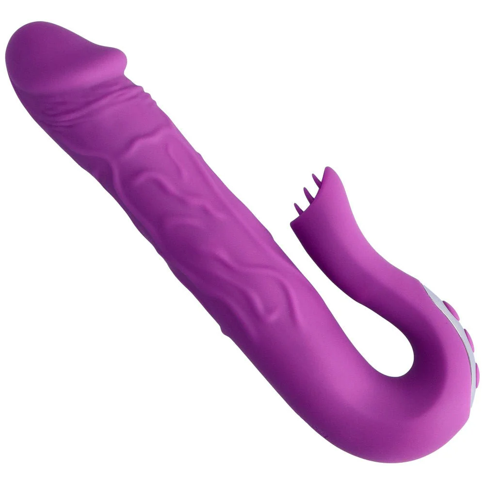 Temptation Fluttering Tongues Rotating Duo Vibrator - Image 11