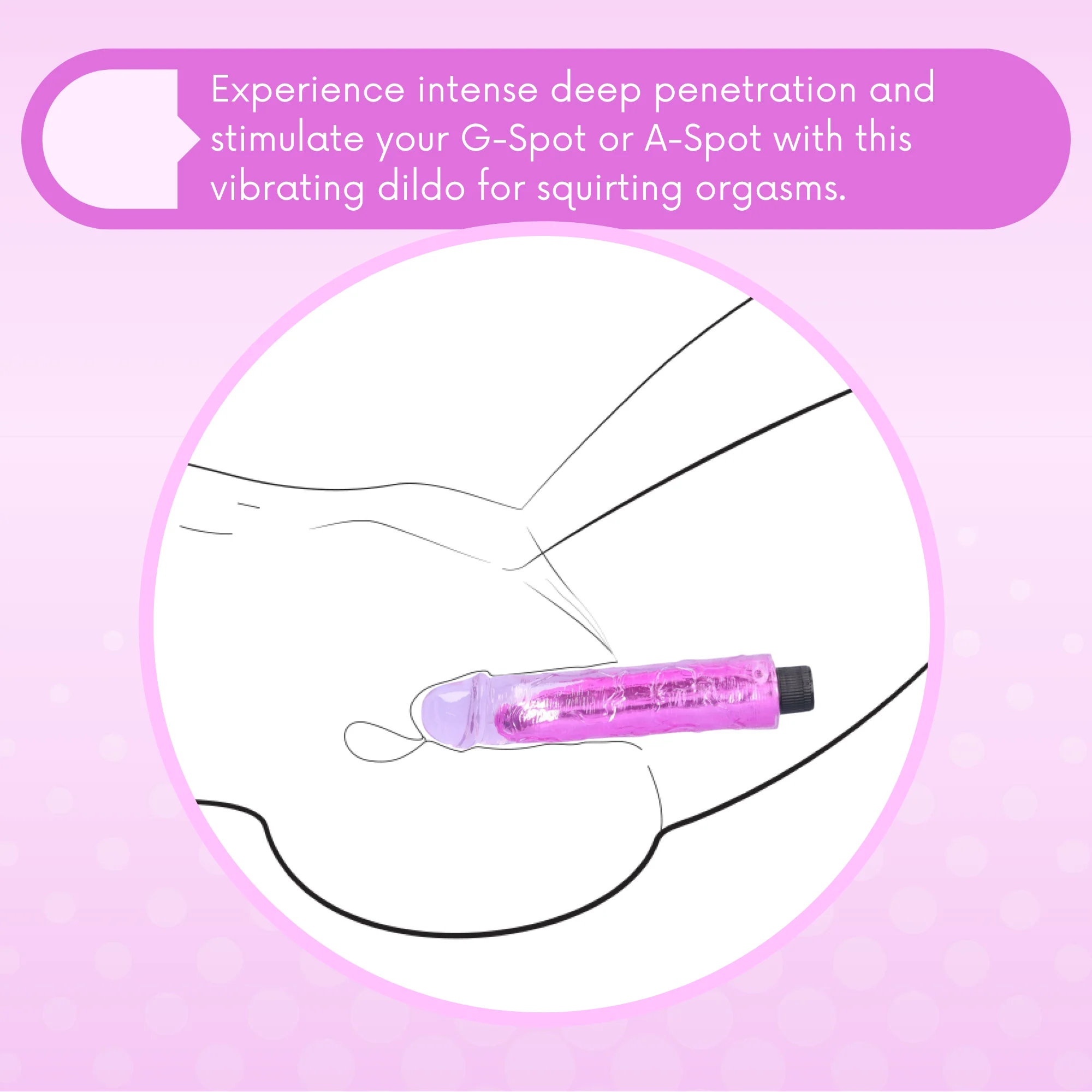 FREE 8 Inch Long Deep Penetration Vibrating Dildo - Image 10
