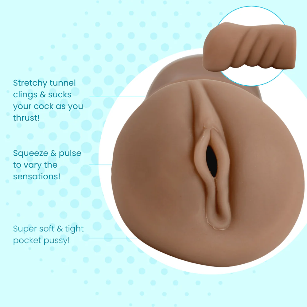FREE Easy Grip Pocket Pussy Masturbator - Image 3