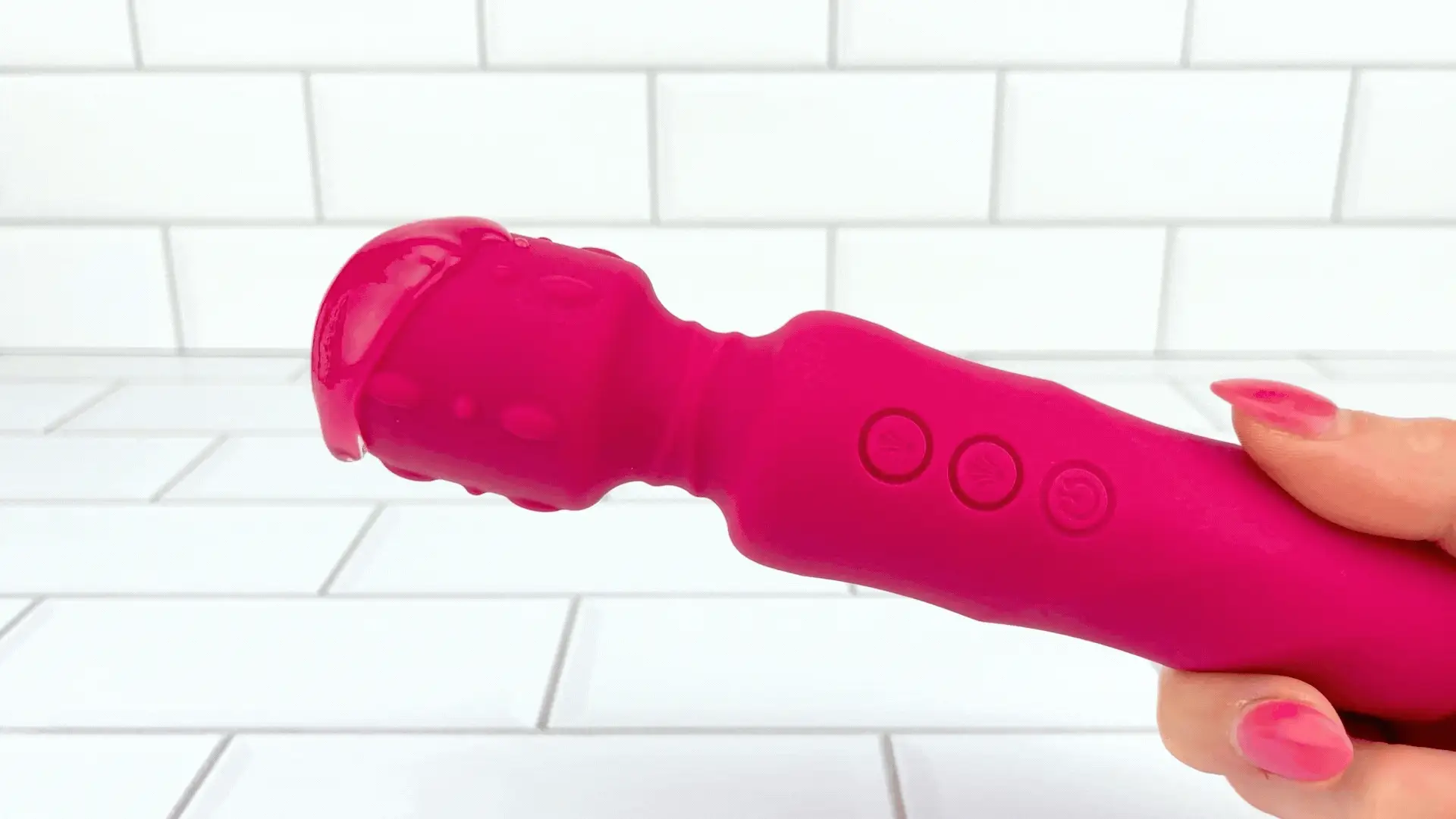 FREE Luxury Wand Vibe with Nubby Head - Perfect for Foreplay & Massaging Sore Muscles! - Image 5