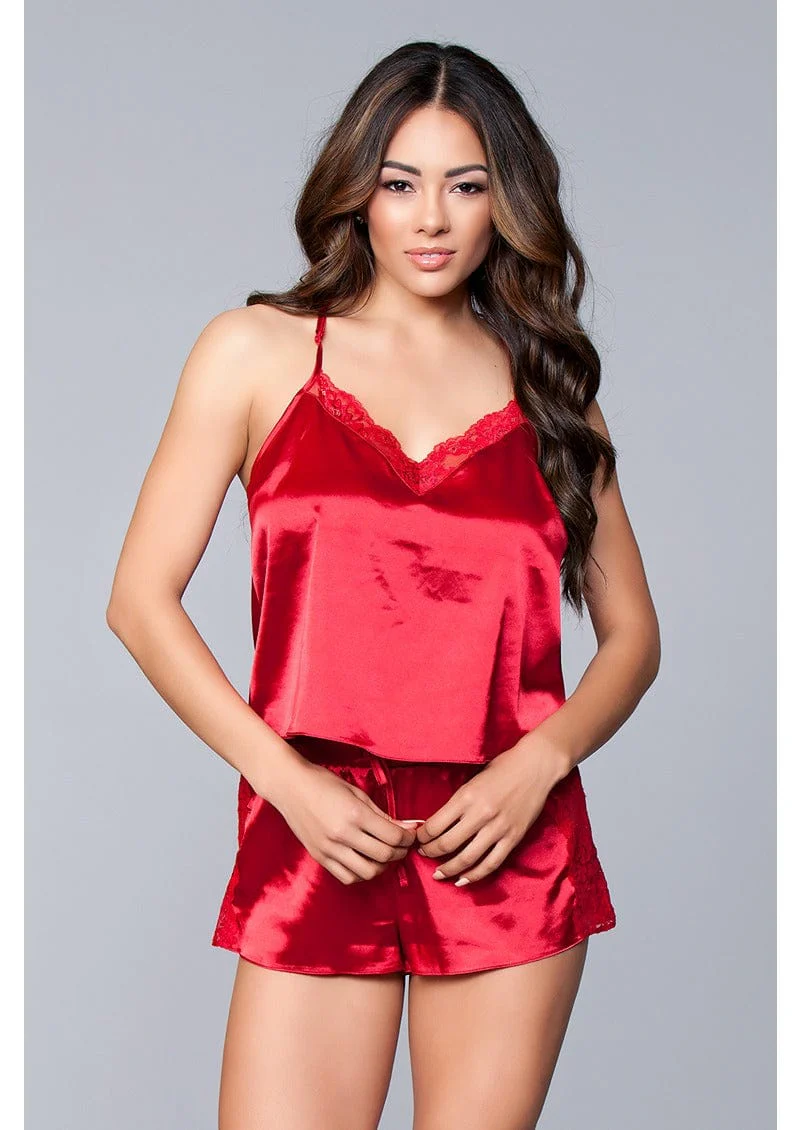 Jasmina Satin Cami & Short Set - Image 10