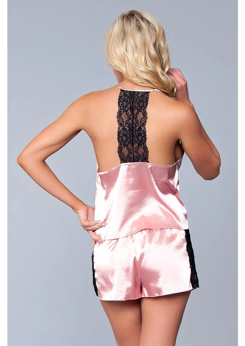 Jasmina Satin Cami & Short Set - Image 3