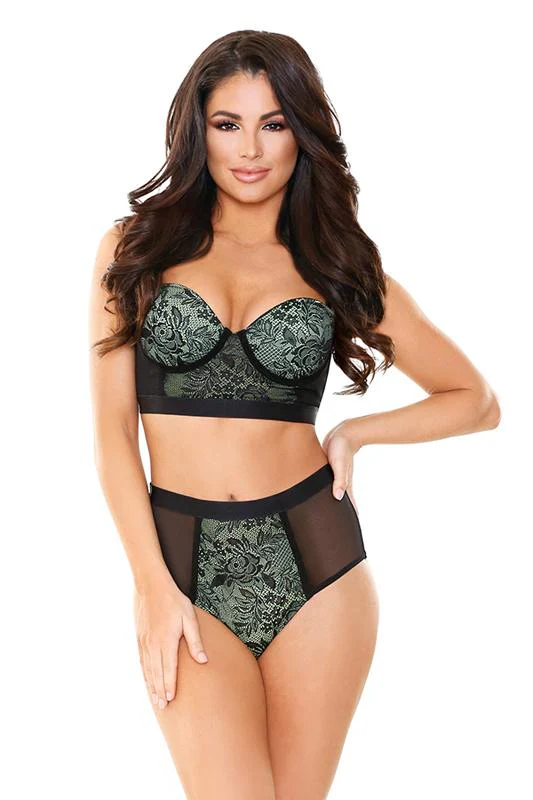 Katarina High Waist Lingerie Set - Image 5