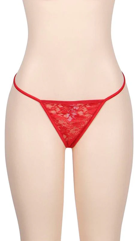 Lace G-String - Three Sizes Available - Image 8