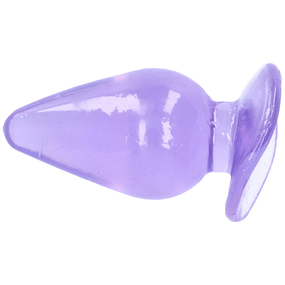 Large Tapered Anal Plug With Flat Base - Image 4