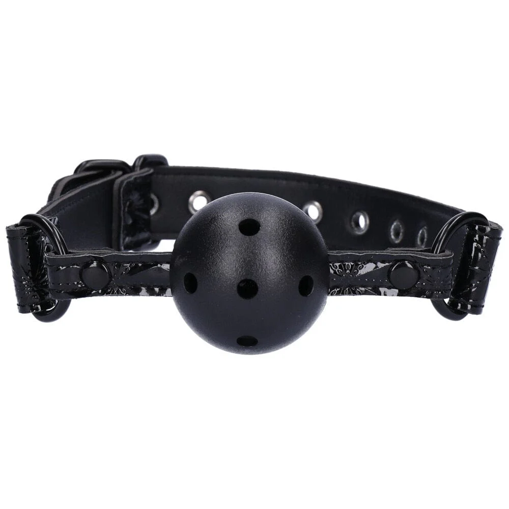 Dark Amour Breathable Adjustable Bondage Ball Gag - Image 3