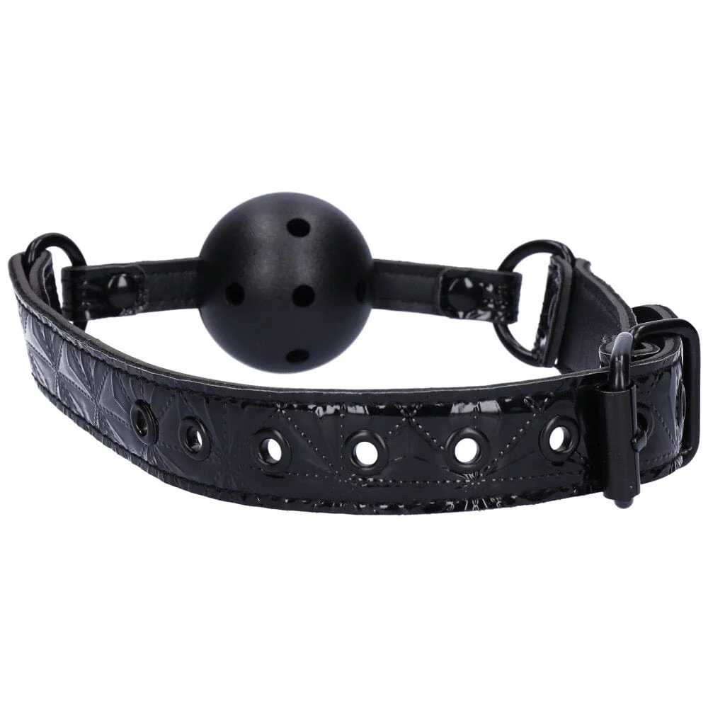 Dark Amour Breathable Adjustable Bondage Ball Gag - Image 5