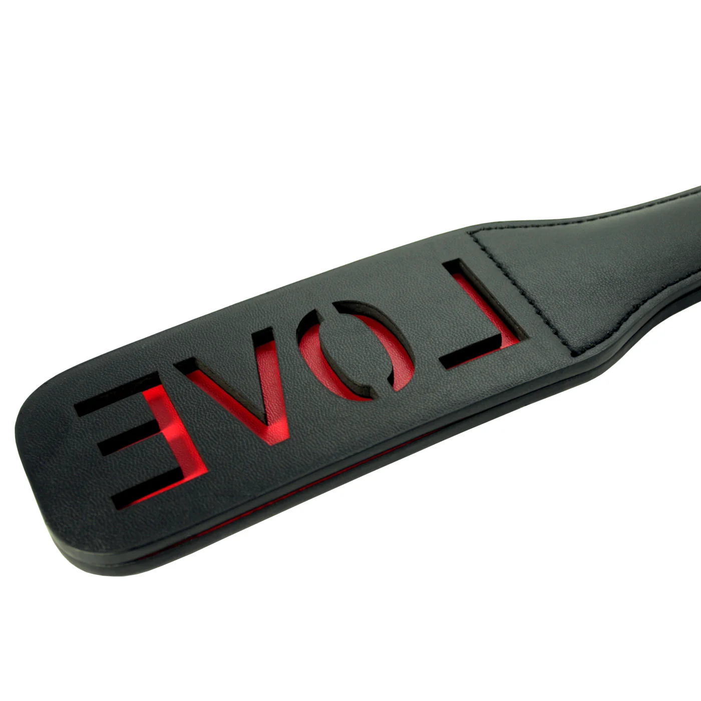 LOVE Impressions Leather Spanking Paddle - Image 2
