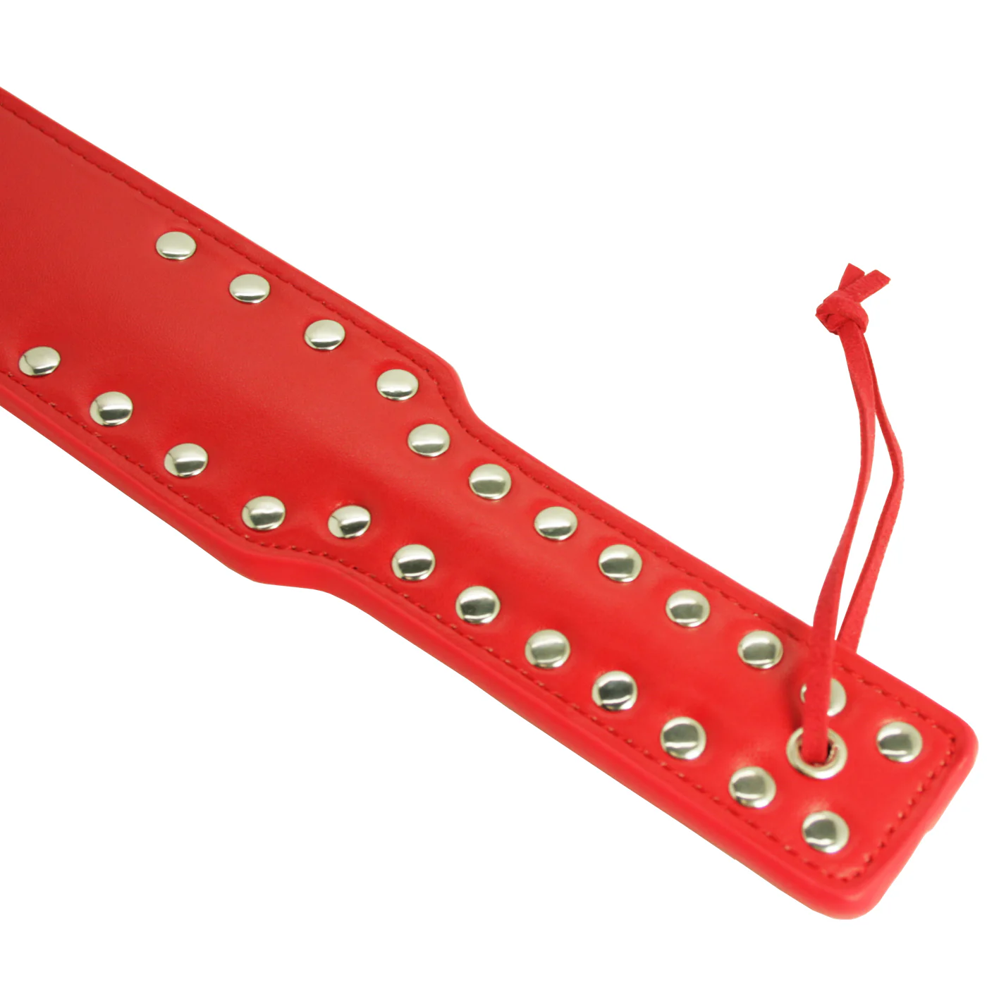 Leather Studded Spanking Bondage Paddle - Image 2