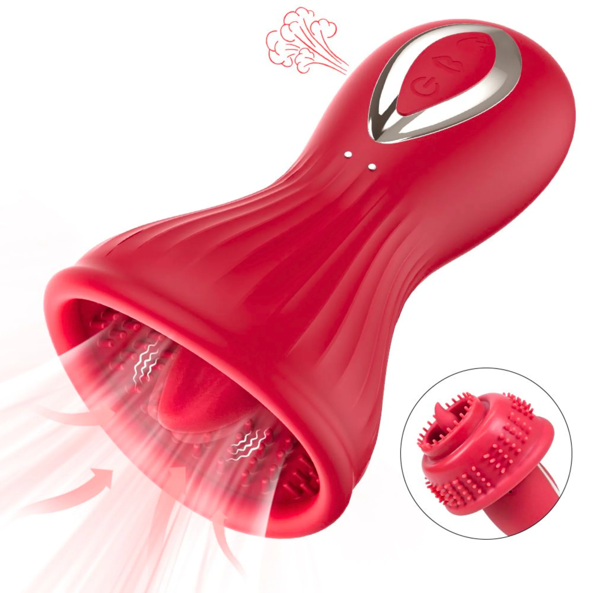 Velour Kiss Clitoral Stimulator - Doubles as a Breast Pump and Vibrator! - Image 3
