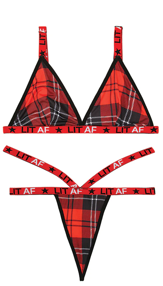 Lit AF Bralette & Thong Set - Image 6