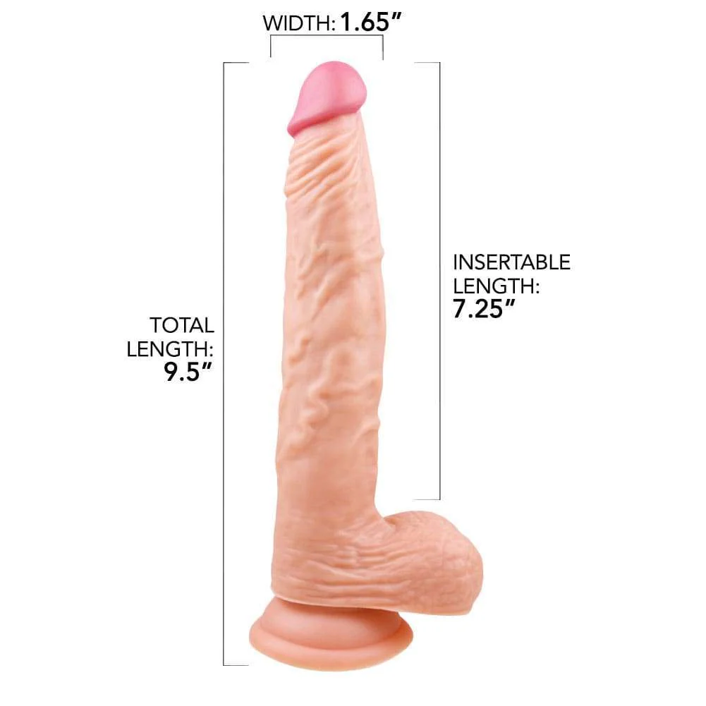 Long Guy Suction Cup Dildo - Image 5