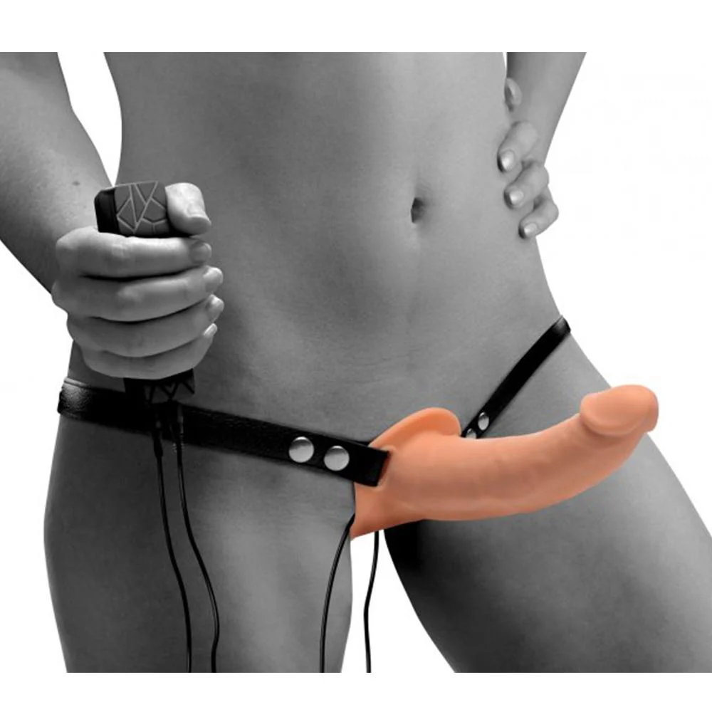 Power Pegger - Double Pleasure Vibrating Strap-On - Image 3