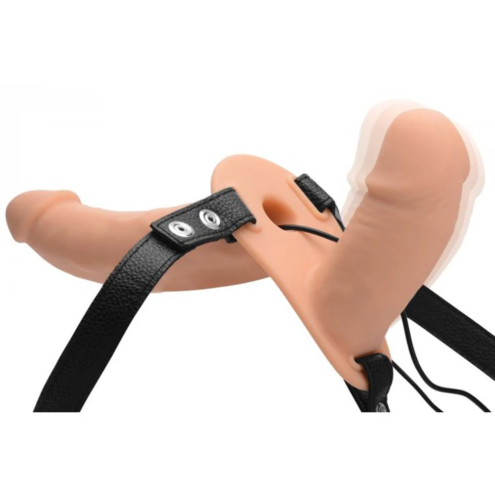 Power Pegger - Double Pleasure Vibrating Strap-On - Image 5
