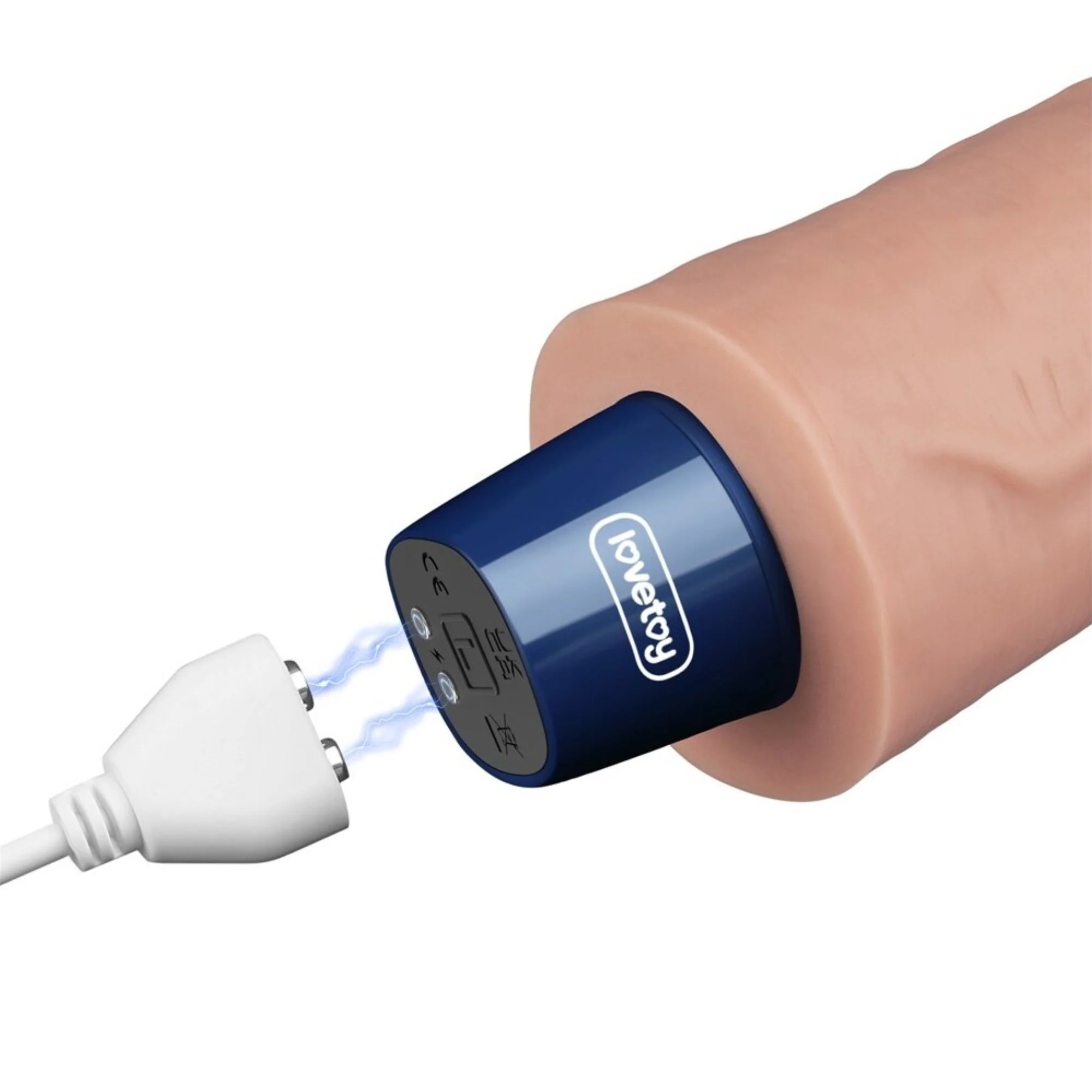 9.5" Realistic Waterproof Dildo Vibe - Feel This Girthy Shaft Fill You With Intense Vibrations! - Image 3