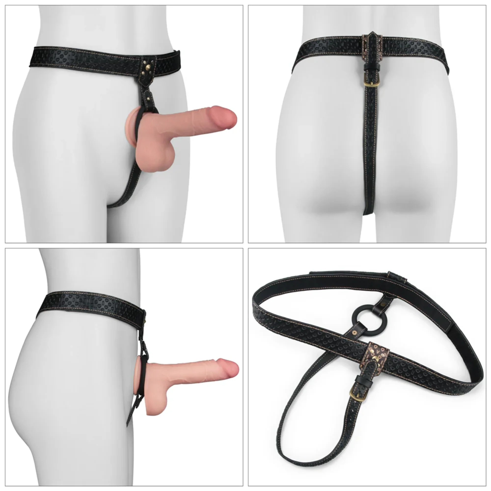 Rebellion Reign Strap-on Harness - A Gender-Neutral Design For Both Men & Women! - Image 4