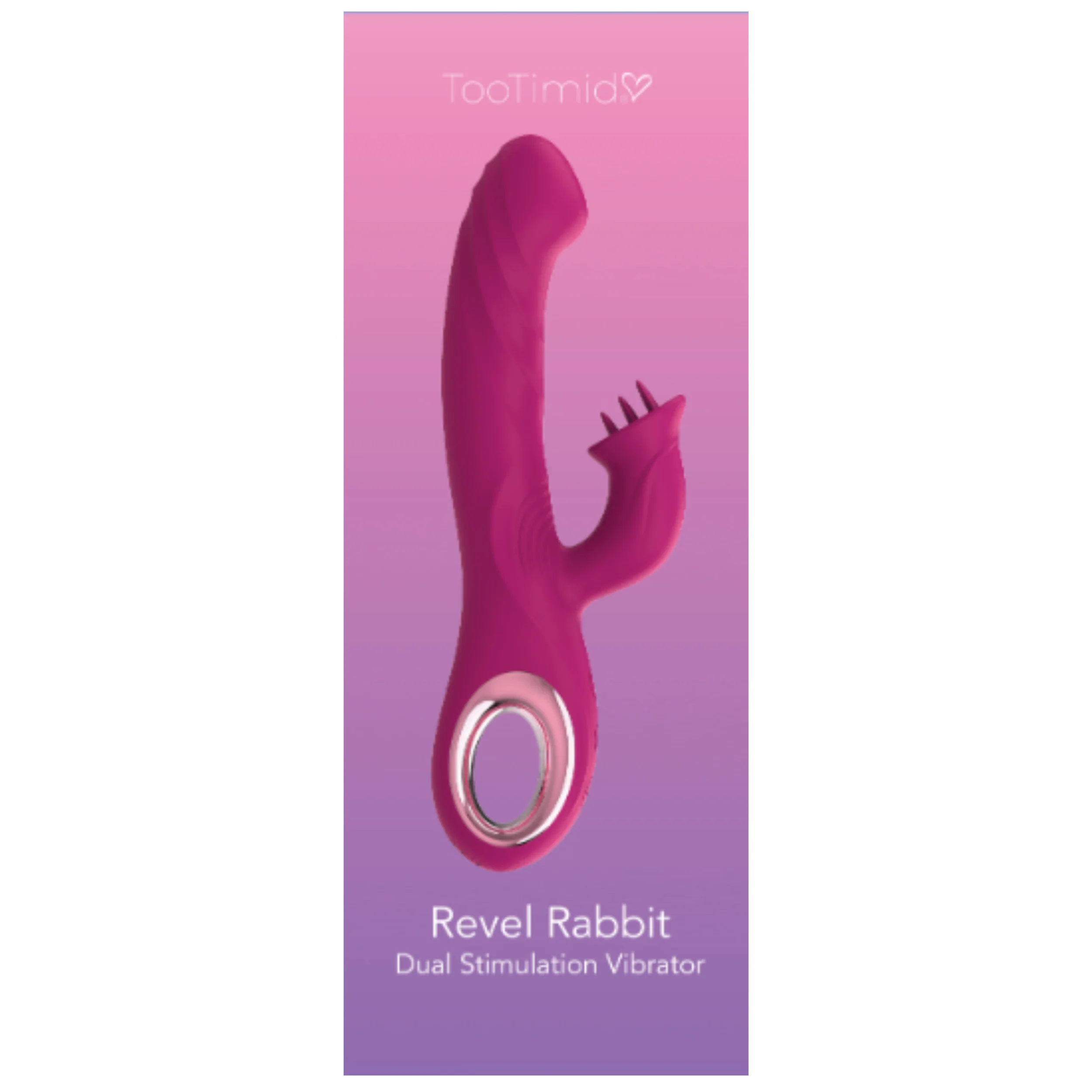 Revel Rabbit Silicone Fluttering and Fingering Dual Action Vibe - Fingers Your G-Spot and Tongues Your Clit! - Image 8
