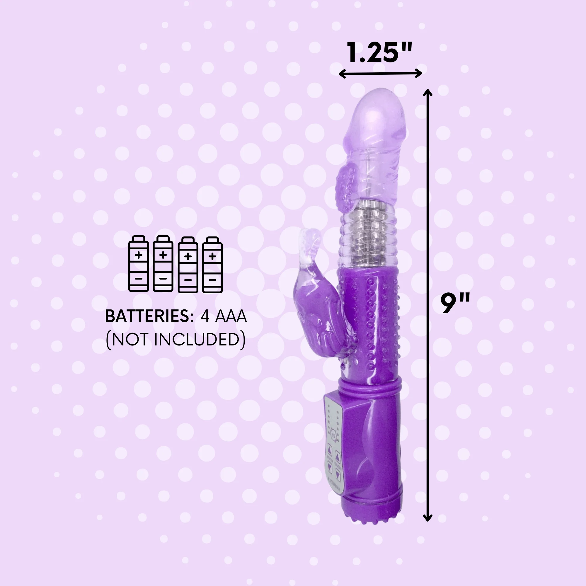 Ribbed Rotating Rabbit Vibe - Image 15