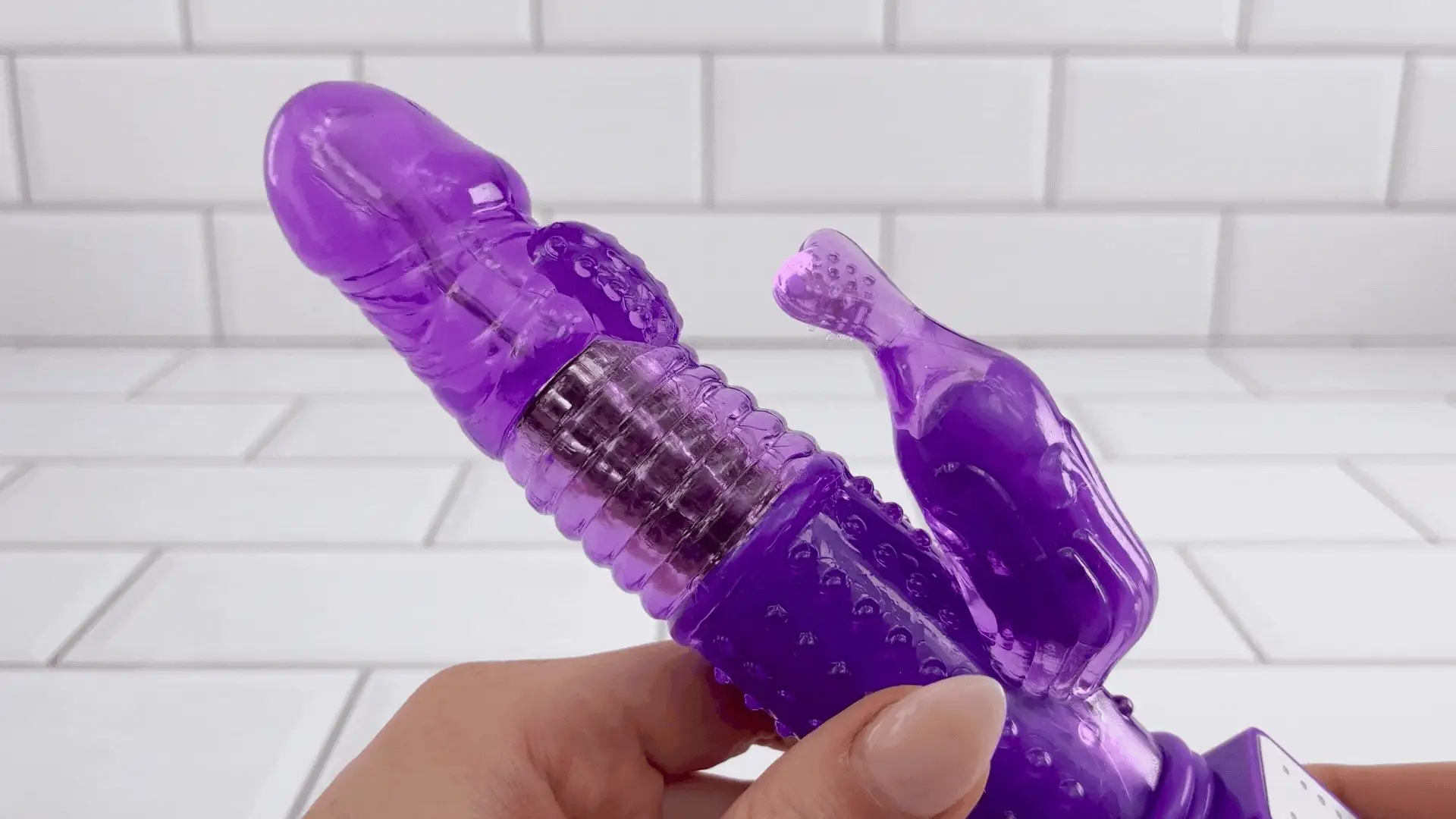 Ribbed Rotating Rabbit Vibe - Image 2