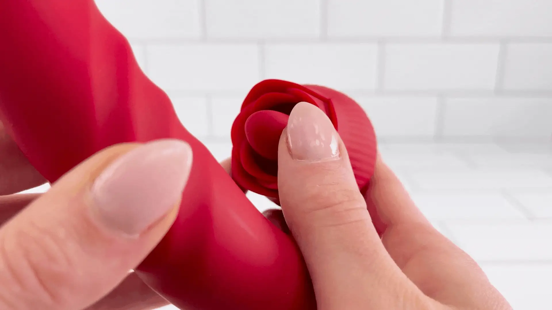 Rose Tongue Thruster Silicone Women's Sex Toy - Image 8