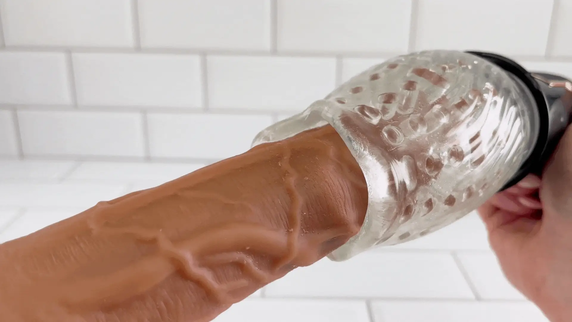 THE THRILLER Rotating Male Rose Blowjob Masturbator - Image 8